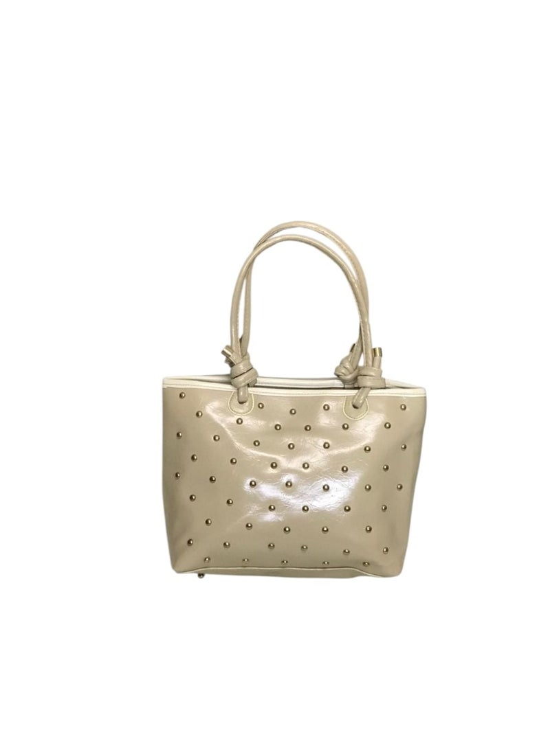 شنطة هاند جلد حريمي بتصميم أنيق وعصري، عملية ومناسبة للاستخدام اليومي والخروجات - Image 5